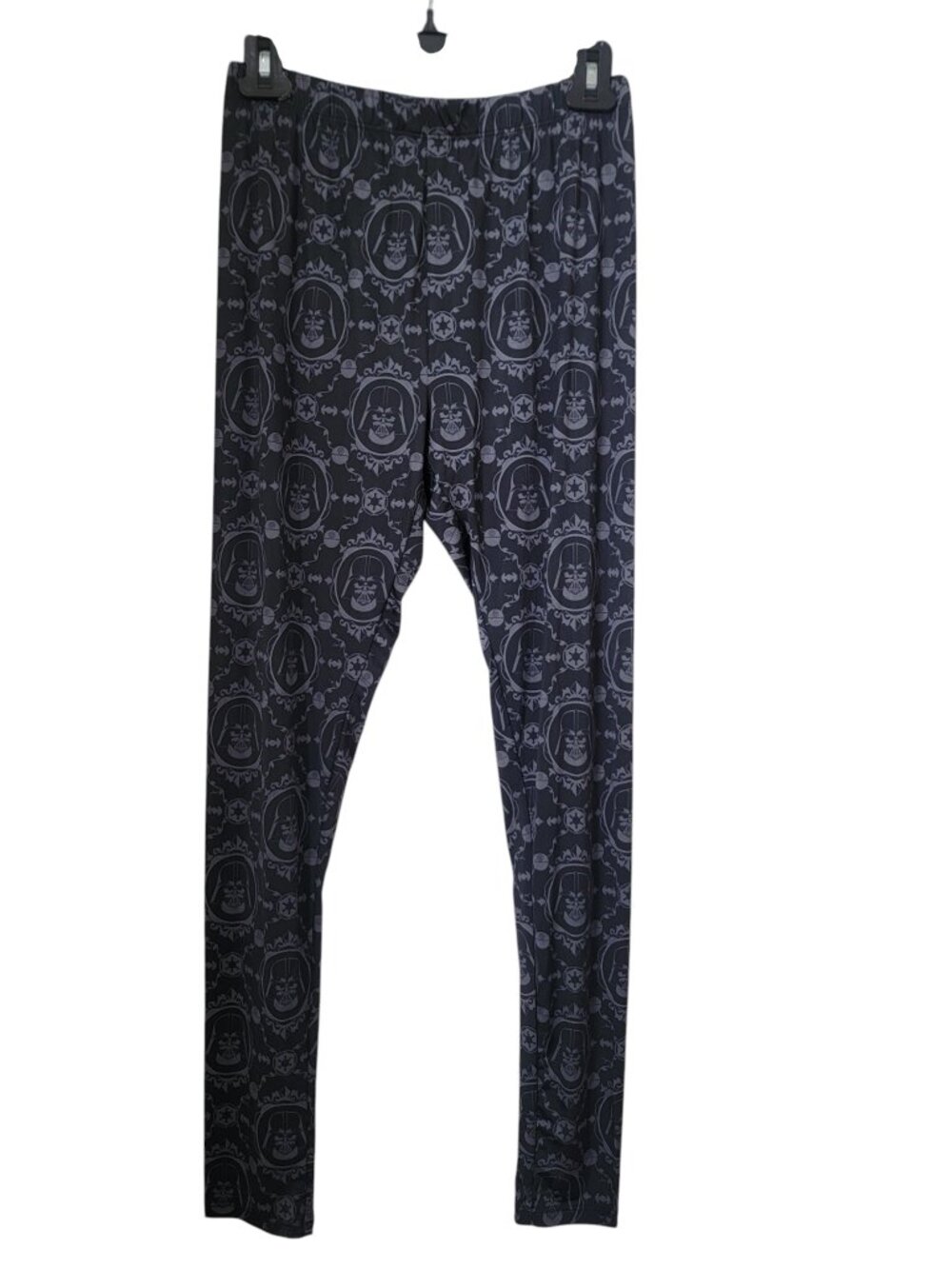 RARE Star Wars Her Universe Darth Vader Damask Black & Gray Leggings Size L